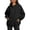 Black, variant on Women's Oversized Hoodies Fleece Loose Sweatshirts With Pocket Long Sleeve Pullover Hoodies Sweaters Winter Fall Outfits Sports Clothes