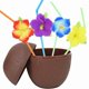 thumbnail image 4 of 12pcs Hawaiian Party Coconut Pineapple Cups Luau Party Beach Party Birthday Hawaiian Party Tropical, 4 of 5
