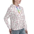 thumbnail image 6 of Lsque Cute Rabbit Pattern Casual Women's Hoodie,Hooded Sweatshirt with Kangaroo Pocket,Pullover Hoodie with Eye-catching Drawstrings-X-Large, 6 of 7