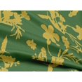 thumbnail image 4 of oneOone Tissu en Rayonne Vert à Fleurs pour Robe Tissu Imprimé au Mètre 56 Pouces de Large, 4 of 4