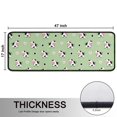 thumbnail image 5 of Kitchen Rugs Sets Of 2,Green Cow Heart Pattern Anti Fatigue Kitchen Mat Rugs Non Slip Washable,Decorative Kitchen Floor Mats for Kitchen,Sink,Laundry,17"x47"+17"x47", 5 of 5