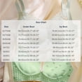 thumbnail image 4 of HBGVBA Push Up Bras for Women V Neck Thin Strap Floral Print Lace Colorblock Comfortable Bra, 4 of 4
