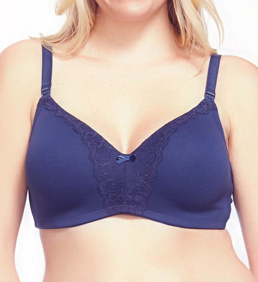 Women's La Leche League 4502 Heavenly Wireless Padded Nursing Bra with