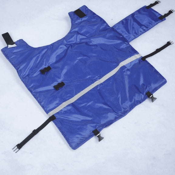 UPOUART Durable Blue Winter Cow Calf Warm Coat Vest Waterproof Livestock Protection