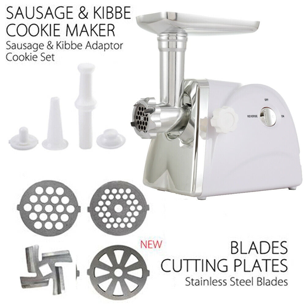 3500W Electric Meat Grinder Mincer Kibbe Maker Stainless Steel 3 Grinding Plates 