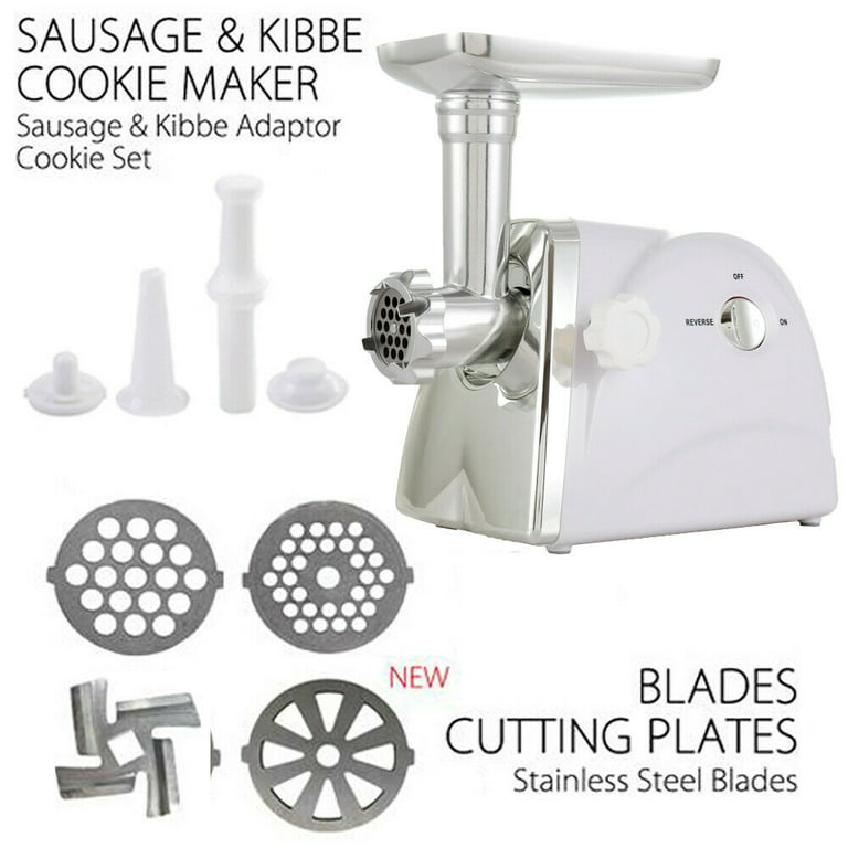 MegaChef MG-650 1200W Meat Grinder with Sausage and Kibbe
