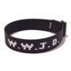 thumbnail image 1 of Pulsera deportiva unisex con estampado de letras en jacquard, 1 of 6