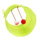 thumbnail image 5 of Túnel de gato Cat Plegable Cat Tunnel Portátil Cat Toy Cat Durmiente Supply Supply (Green Fluorescente), 5 of 6