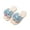 Blue, variant on Girls Slippers Children Shoes Fashion Thick Soled Flip Flops Indoor Soft Soled Slippers Can Be Worn Outside Snowflake Butterfly Beach Flip Flops(11-11.5 Years,Blue)