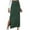 Green, variant on EQWLJWE Womens Split Ribbed Knit Bodycon Maxi Skirt,High Waisted Stretchy Slim Fit Solid Color Side Slit Pencil Long Skirts Gift Brown XL