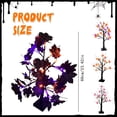 thumbnail image 3 of SeekLGT Halloween Decorations Pre Lit Black Halloween Tree with LED Lights, Artificial Black Twig Tree for Indoor Tabletop Yard Halloween Home Decor Party Decoration, 3 of 6