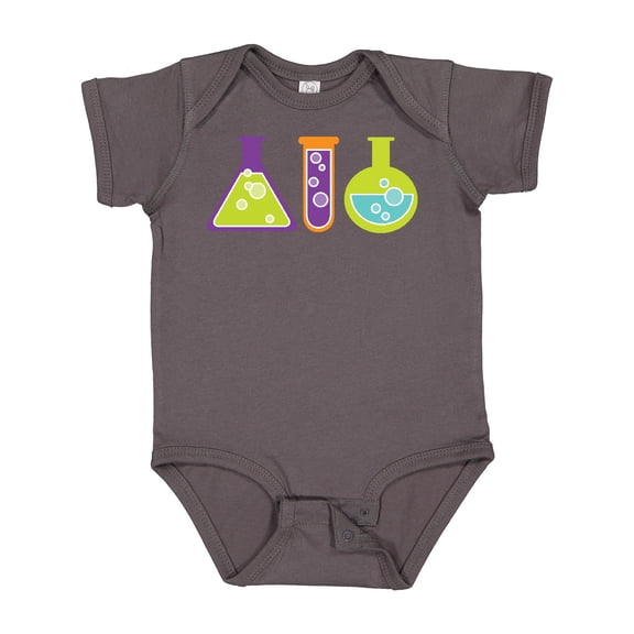 Inktastic Scientist Kids Chemistry Beakers Boys or Girls Baby Bodysuit