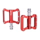 thumbnail image 1 of Eigraketly Pedal de bicicleta de 2 piezas, accesorios de ciclismo impermeables antideslizantes, plataforma de rodamiento antideslizante hueca, Ciclismo Rojo, 1 of 6