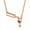 Rose Gold, variant on Women Fashion Wine Glass Crystal Rhinestone Heart Pendant Necklace Jewel H~U Jg-White