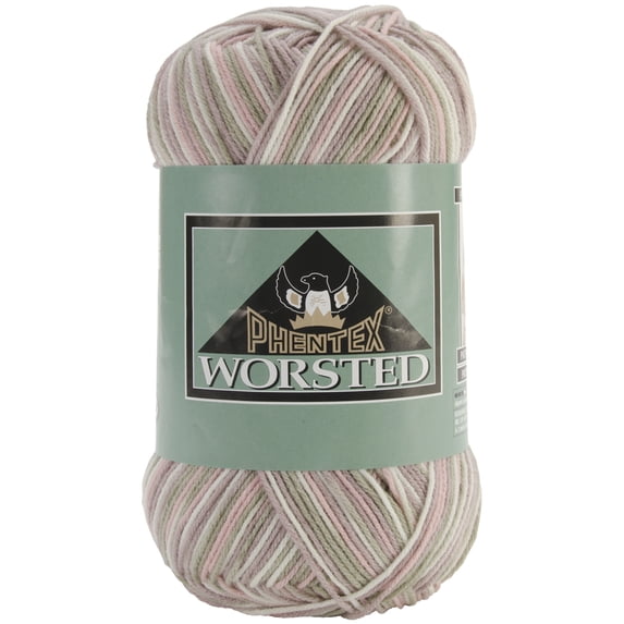 Spinrite Phentex Worsted Ombres Yarn, Romance Multi-Colored