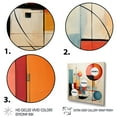 thumbnail image 3 of Designart "Dynamic Duality Colorful Mid Century Harmony II" Mid-century Floater Framed Canvas Art Print, 3 of 7