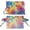 Abstract Colorful Tie-dye, variant on COEQINE Car Window Shade for Side Window, Heat Blocking Back Window Curtain with Magnets, Dual Layer Baby Window Sunshade for Baby Protection, Pink Flower Patchwork