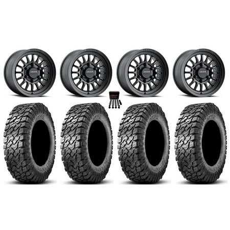 Method 411 15 Wheel Black 34 Predator Tires Can-Am Maverick R Method 411 15 Wheel Black 34 Predator Tires Can-Am Maverick R