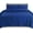 Solid Royal Blue, variant on 4-Piece 100% Turkish Soft Cotton Flannel Sheet Set - Deep Pocket Fitted Sheet, Flannel Sheets - Twin, Purple
