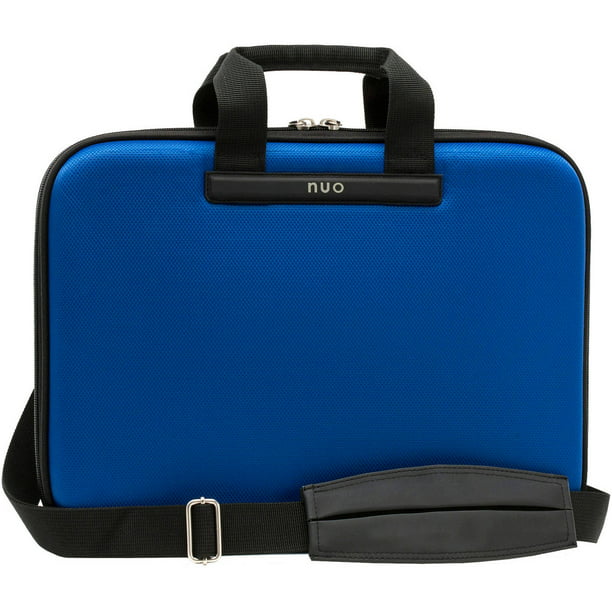 Blue Nuo Slim Laptop Case, Semi-Rigid Protective Laptop Shoulder Bag  Briefcase with Detachable Strap, Compatible with 15.6 Inch Screens