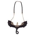 thumbnail image 4 of Collar de dragón para mujeres y hombres, colgante de dragón gótico vintage, cadena para el cuello, joyería, 4 of 6