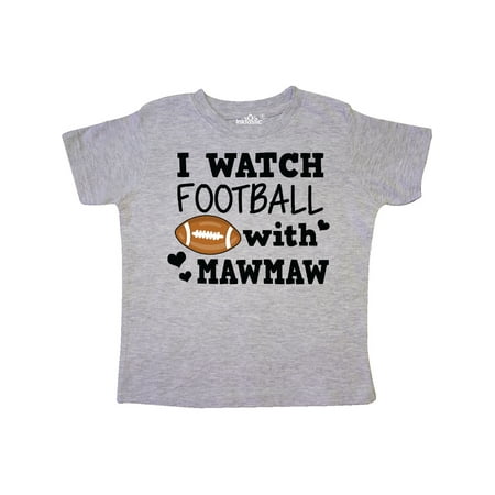 

Inktastic I Watch Football with My Mawmaw Gift Toddler Boy Girl T-Shirt