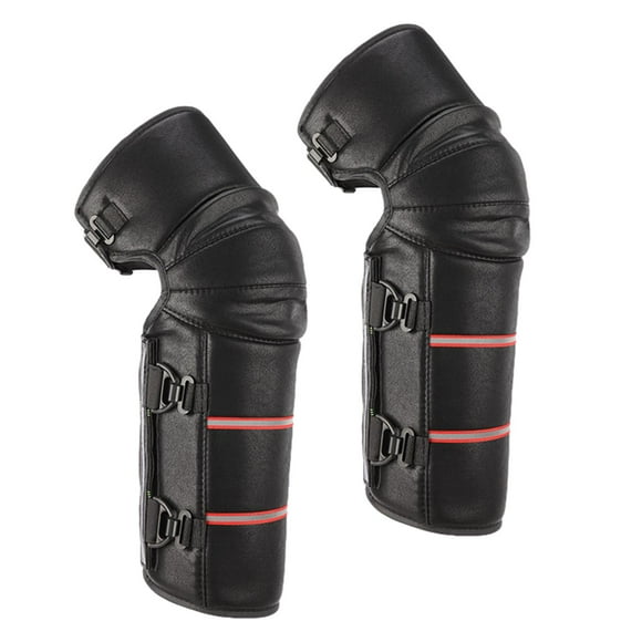 Rodilleras para motocicleta, elegantes y resistentes al agua, para espinillas y rodillas de motocicleta. Estilo C