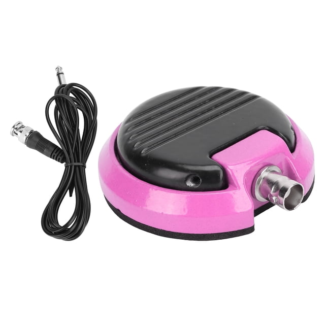 Pedal para máquina de tatuajes, pedal redondo para tatuajes, suministros para tatuajes, interruptor de pie para tatuajes, funcionalidad de alta precisión