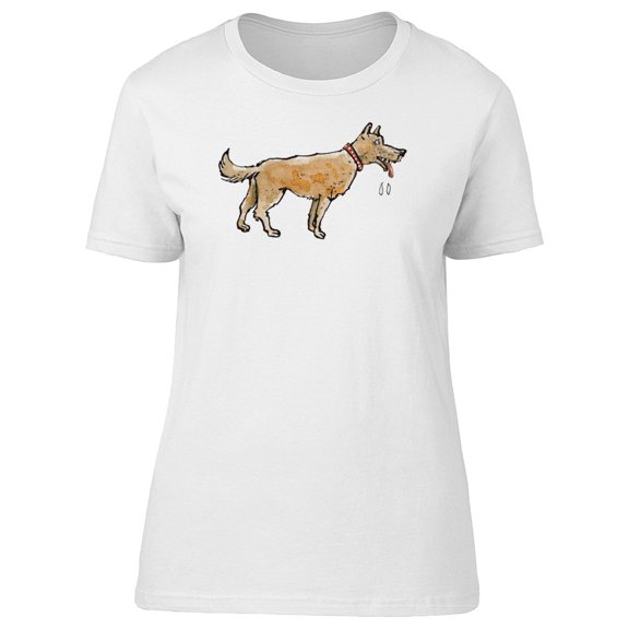 Cool Funny Dog Cartoon Tee Men's -Image by Shutterstock