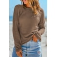 thumbnail image 1 of a.Jesdani Elevate Your Wardrobe with Dark Brown Drop Shoulder Top - Stylish & Comfortable!, 1 of 8