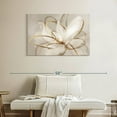 thumbnail image 2 of Elephant Stock Transparent Beauty Wall Art - Horizontal Canvas Wall Art - Living Room Wall Decor - Floral And Botanical Canvas - Brown And Gold Decor By Eva Watts - 39" x 26", 2 of 8