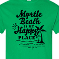 thumbnail image 4 of Inktastic Myrtle Beach is My Happy Place with Palm Trees T-Shirt, 4 of 5