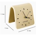 thumbnail image 5 of Desktop Ceramic Clock Simplicity Desk Clock Home Decoration Living Room Bedside Silent Desk Clock, 5 of 5