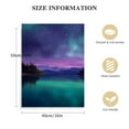 thumbnail image 2 of Nawypu Northern Lights Wall Art Aurora Borealis Picture Alaskan Native Poster Framed Scenery Canvas Wall Decor Framed Ready to Hang, 2 of 5