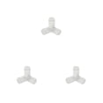thumbnail image 3 of Toystoory Cable Winder Clips Holder Cable Organizador Máquina Electrodomésticos Alambre Almacenamiento Envoltura Hogar Cocina Restaurante 1 Pc Blanco Type1 NO1 Toystoory CBP318647, 3 of 6