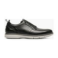 thumbnail image 2 of Stacy Adams Sync Plain Toe Elastic Lace Up Sneaker Shoes Leather Black 25662-001, 2 of 7