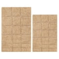 thumbnail image 2 of Superior Non-Slip Washable Bath Rug Set, 20" x 30", 24" x 36", Taupe, 2 of 13