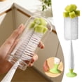 thumbnail image 1 of Decoration Bottle Sponge Brush Water Bottle Brush With Suction 2 In 1 Clean With Suction Base Aby Washing Sponge With Long Handle, 1 of 6