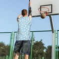 thumbnail image 5 of Honeii Cute Teeth print basktball shirt for men and women, Unisex basketball jersey for Theme party-Small, 5 of 6