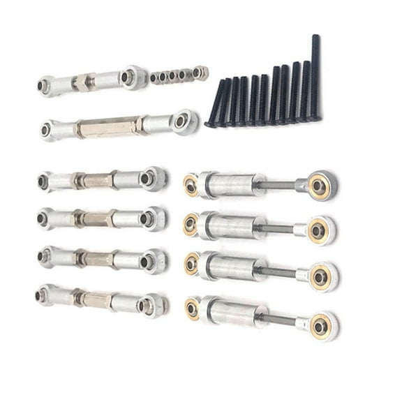 Aluminum Shock Absorbers for FMS Power WAGON FCX24 1/24 RC Car Customizable Linkages