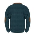 thumbnail image 4 of Blusas y camisas de manga larga con cuello redondo Sudadera con capucha de cuello redondo para hombre Jersey estampado Blusa de poliéster de manga larga para hombre, 4 of 4