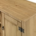 thumbnail image 4 of Bridge Brazil Wood TV Entertainment Stand Corona | Furniture Dash Antique brown color., 4 of 5