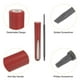 thumbnail image 4 of Uxcell 2pcs destornillador de bolsillo no magnético de 2.4mm con clip T10 Torx, 4 of 6