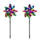 thumbnail image 2 of Bearachild Spinner de viento para espantar pájaros, 2 uds., exclusivo, repele pájaros y mejora el efecto de decoración del jardín, es obvio Jardín y Patio Degradado de color, 2 of 6
