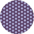 thumbnail image 1 of Ahgly Company Indoor Round Patterned Purple Jam Purple Area Rugs, 8' Round, 1 of 6