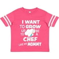 thumbnail image 3 of Inktastic I Want to Grow Up to Be a Chef Like My Mommy Boys or Girls Toddler T-Shirt, 3 of 5