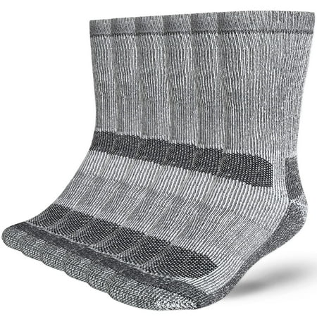 

Buttons & Pleats Wool Socks for Men Women 80% Merino Thermal Warm Cozy Winter Fuzzy Boot Sock Charcoal ML