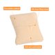 thumbnail image 4 of Uxcell 10Pack 3.54" x 3.15" Flannelette Bracelet Watch Pillow Jewelry Display Pillows, Beige, 4 of 5