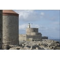 thumbnail image 1 of 24"x36" Gallery Poster, Windmill fort saint nicolas Rhodes, 1 of 1