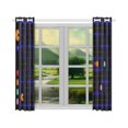 thumbnail image 3 of BSDHOME Game Window Curtain Kitchen Curtain 26x39 inches (Two Pieces), 3 of 3